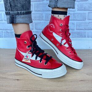 Coca Cola x Converse Chuck 70 Hi Skateboard Shoes 7.5 Women Sneakers Red A17888C